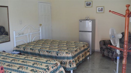 'Bedroom' Casas particulares are an alternative to hotels in Cuba.